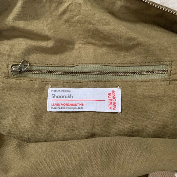 Known Supply • NWOT Olive Green Weekender Duffle - Picture 2 of 2
